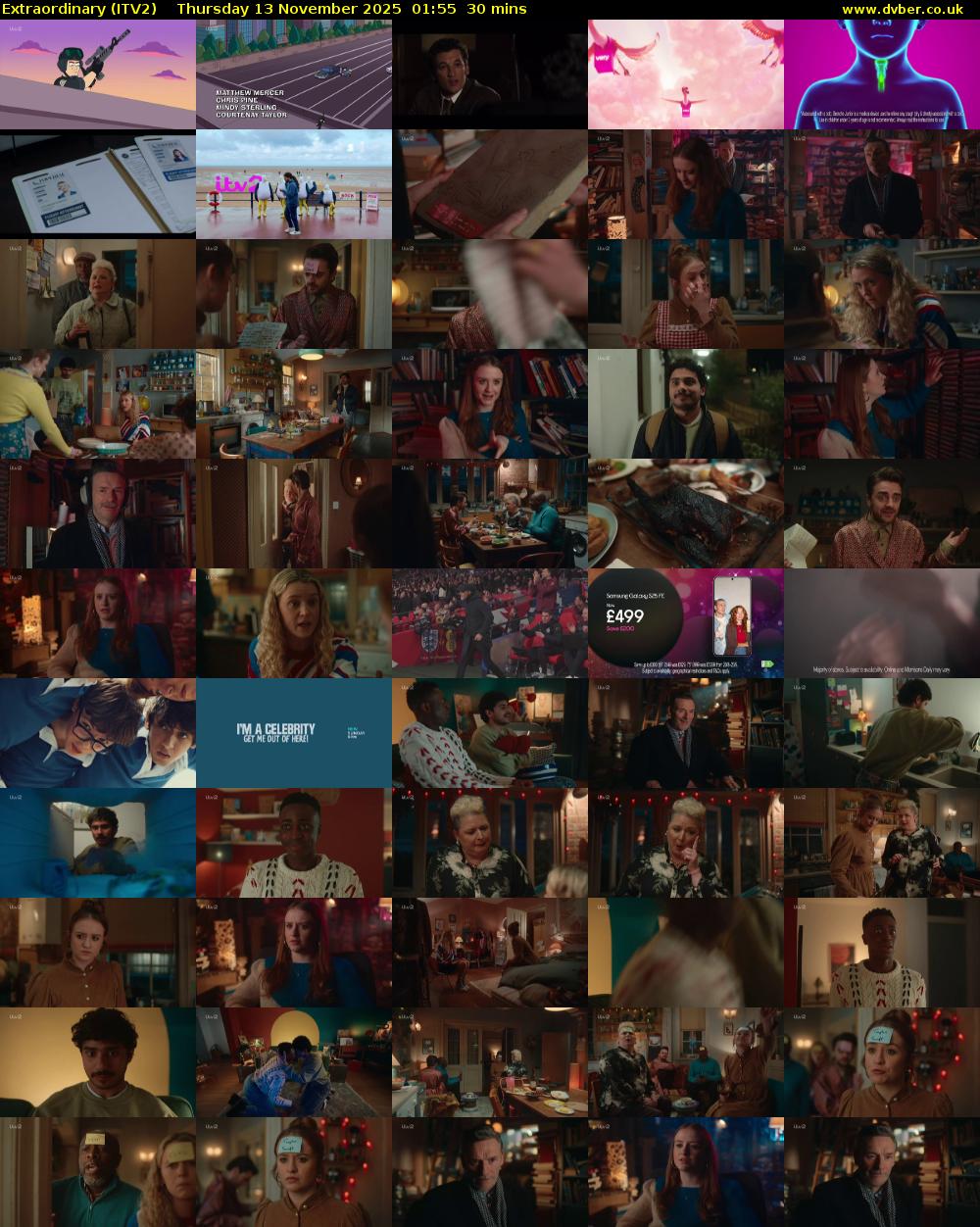 Extraordinary (ITV2) Thursday 13 November 2025 01:55 - 02:25