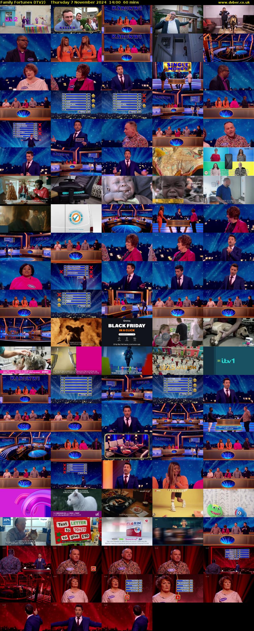 Family Fortunes (ITV2) Thursday 7 November 2024 14:00 - 15:00
