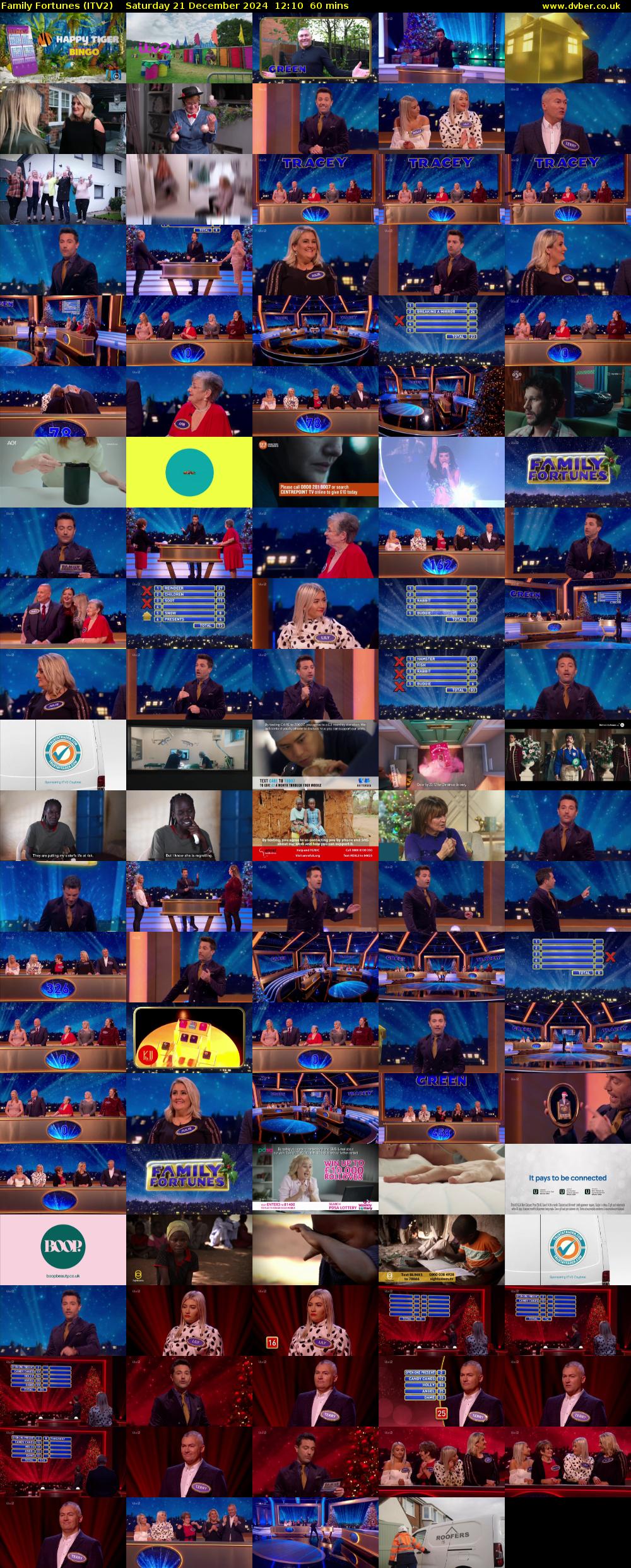 Family Fortunes (ITV2) Saturday 21 December 2024 12:10 - 13:10