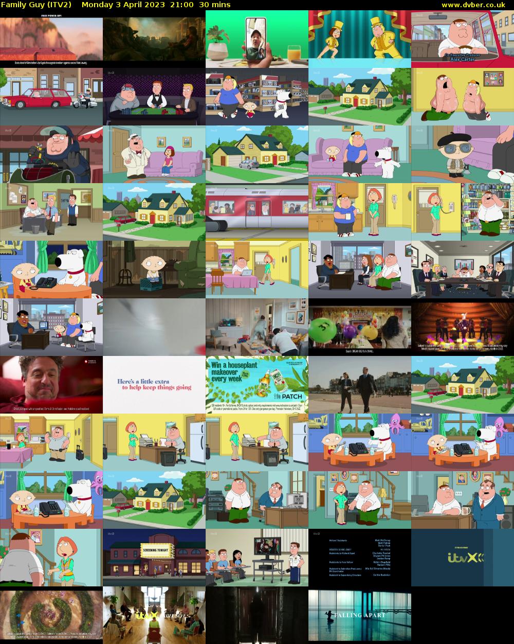 Family Guy ITV2 2023 04 03 2100 family-guy-itv2-2023-04-03-2100