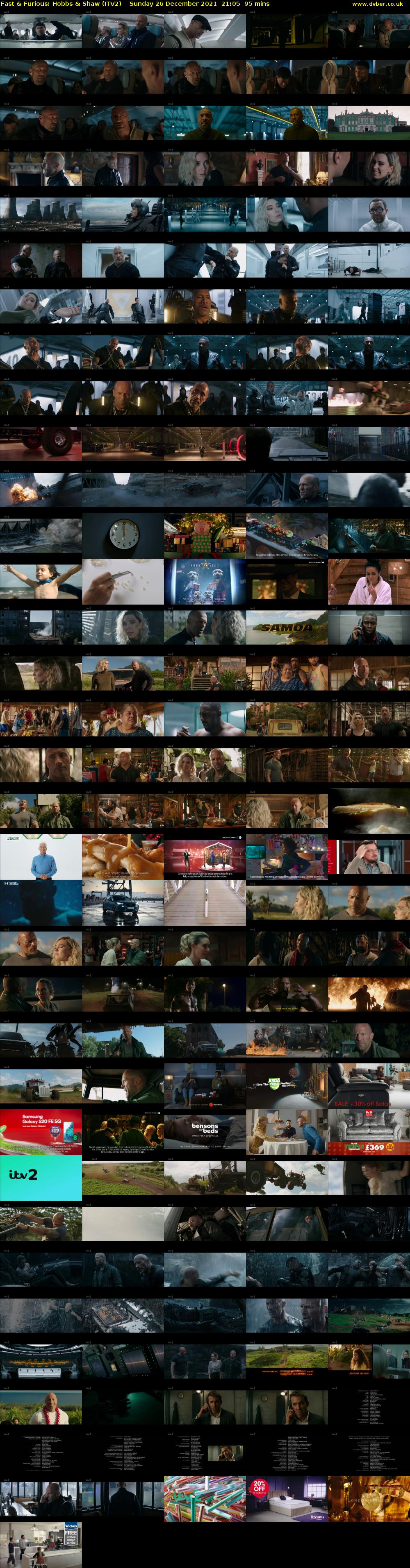 Fast & Furious: Hobbs & Shaw (ITV2) Sunday 26 December 2021 21:05 - 22:40