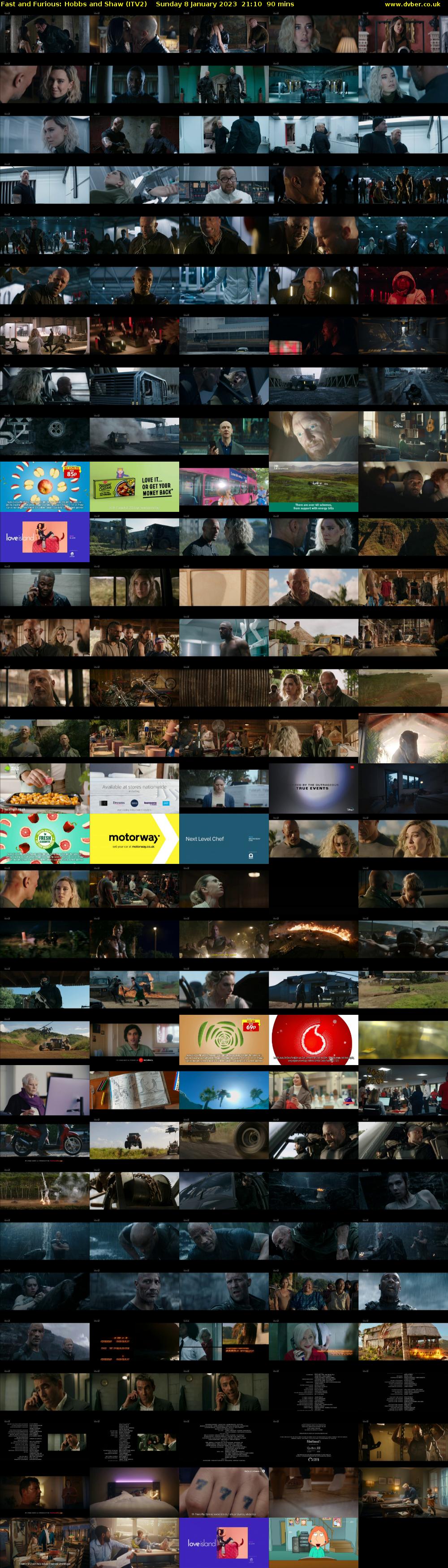 Fast and Furious: Hobbs and Shaw (ITV2) Sunday 8 January 2023 21:10 - 22:40