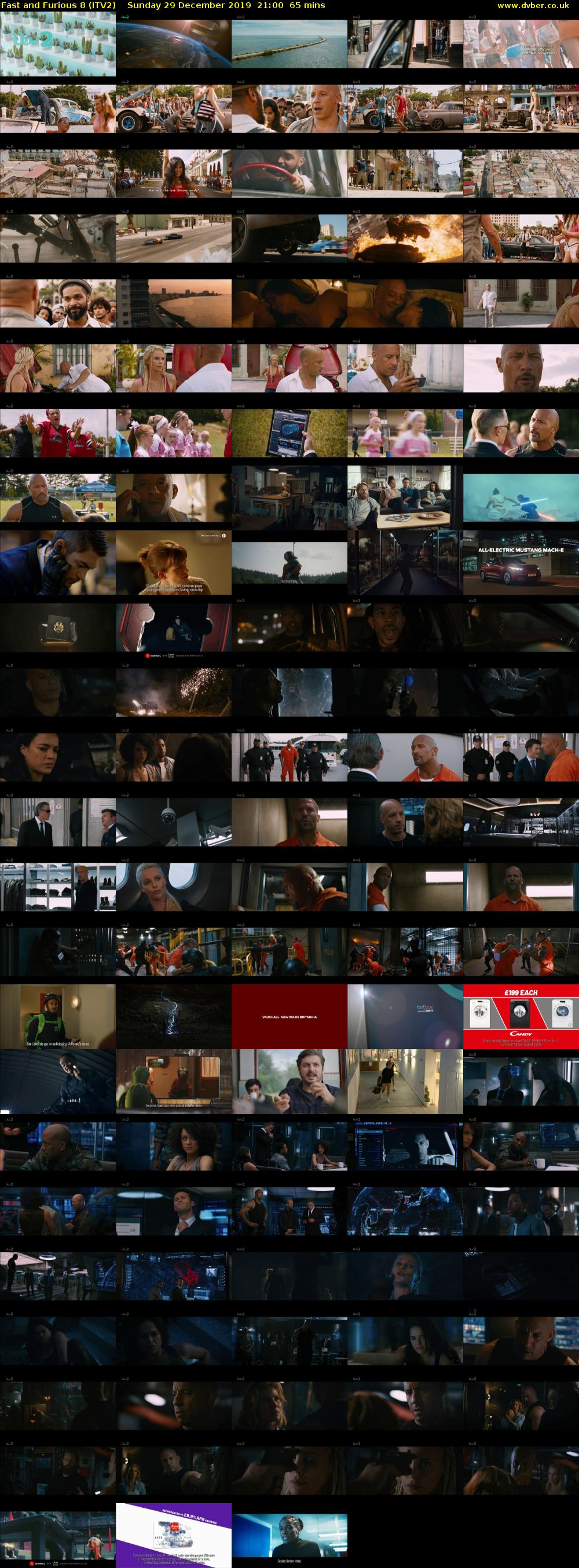 Fast and Furious 8 (ITV2) Sunday 29 December 2019 21:00 - 22:05