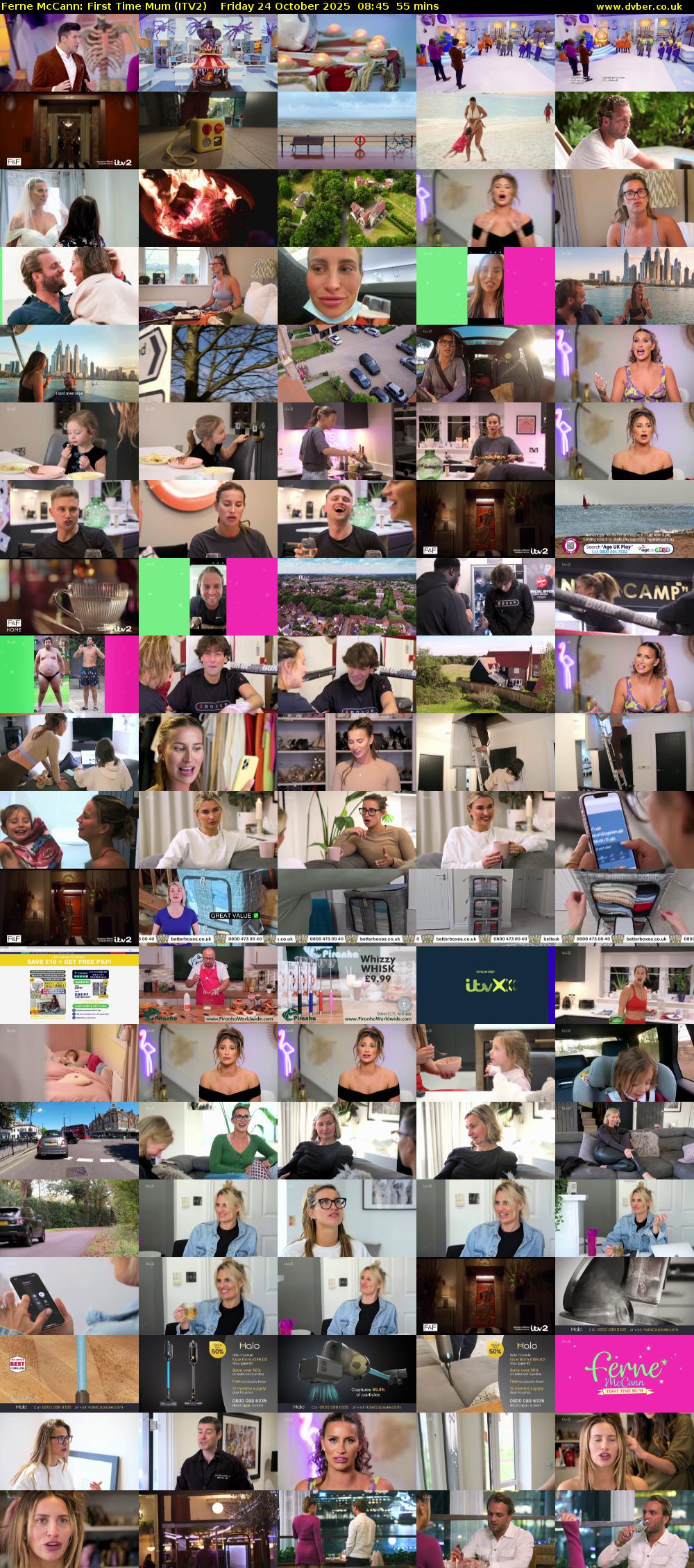 Ferne McCann: First Time Mum (ITV2) Friday 24 October 2025 08:45 - 09:40