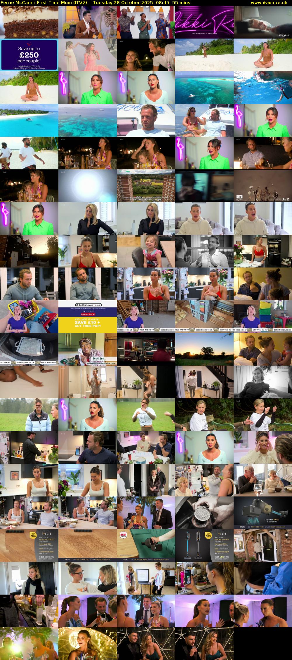 Ferne McCann: First Time Mum (ITV2) Tuesday 28 October 2025 08:45 - 09:40