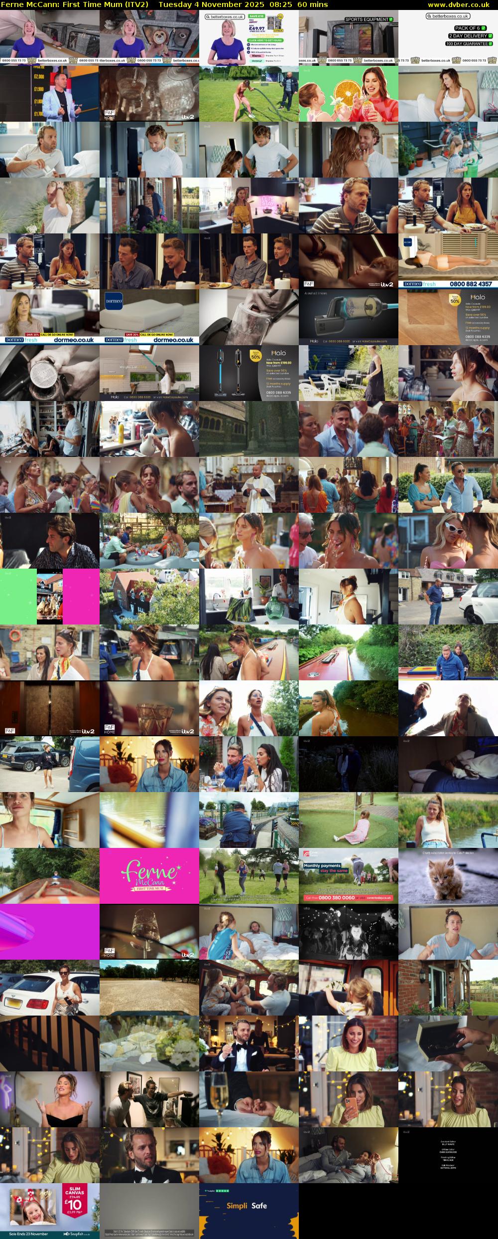 Ferne McCann: First Time Mum (ITV2) Tuesday 4 November 2025 08:25 - 09:25