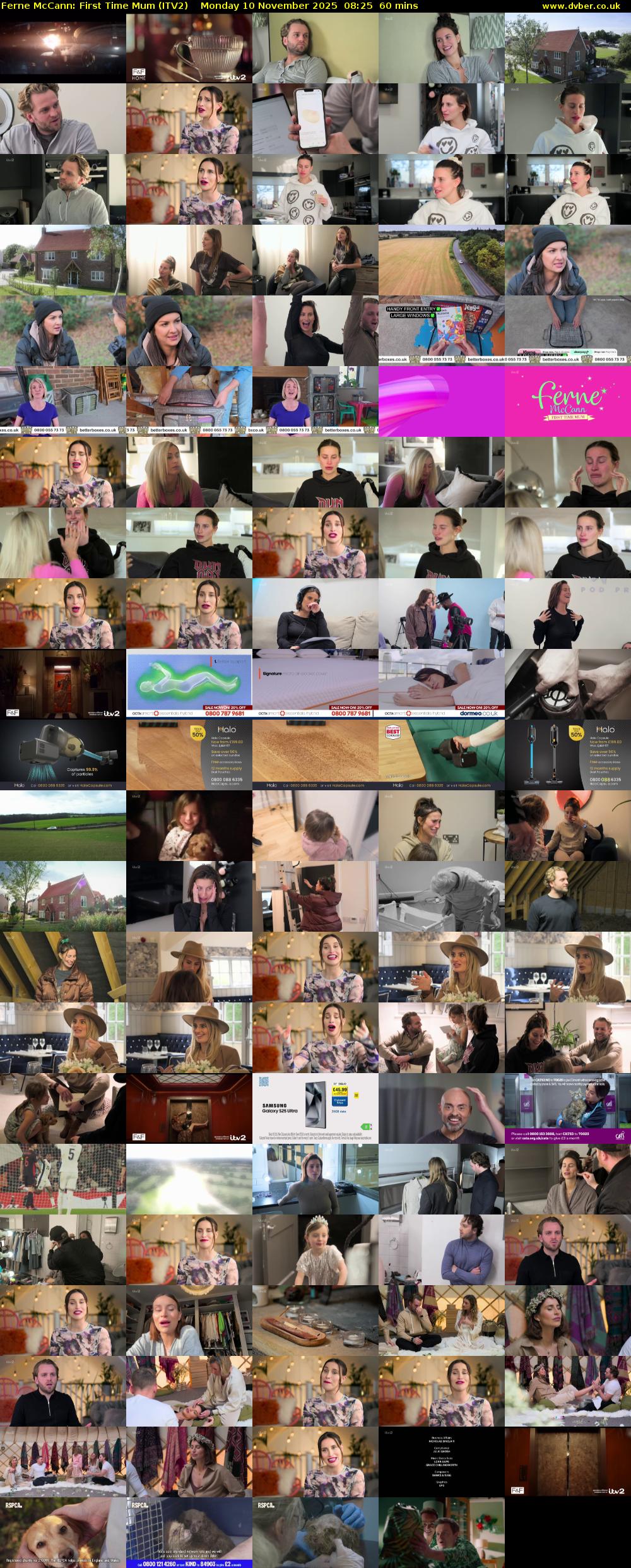 Ferne McCann: First Time Mum (ITV2) Monday 10 November 2025 08:25 - 09:25