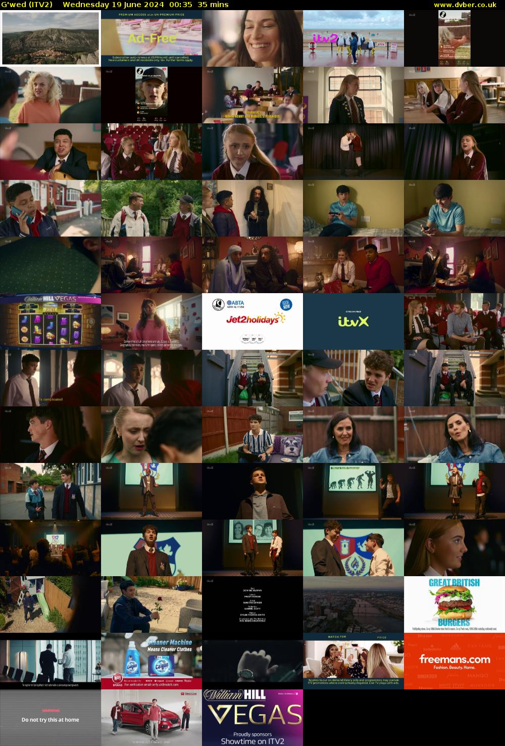 G'wed (ITV2) Wednesday 19 June 2024 00:35 - 01:10