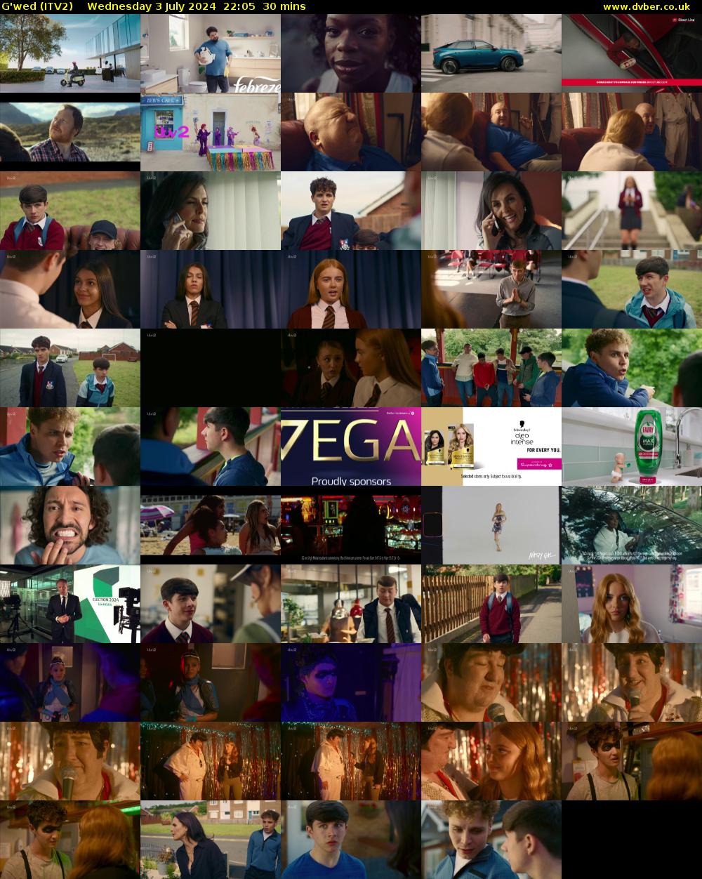 G'wed (ITV2) Wednesday 3 July 2024 22:05 - 22:35