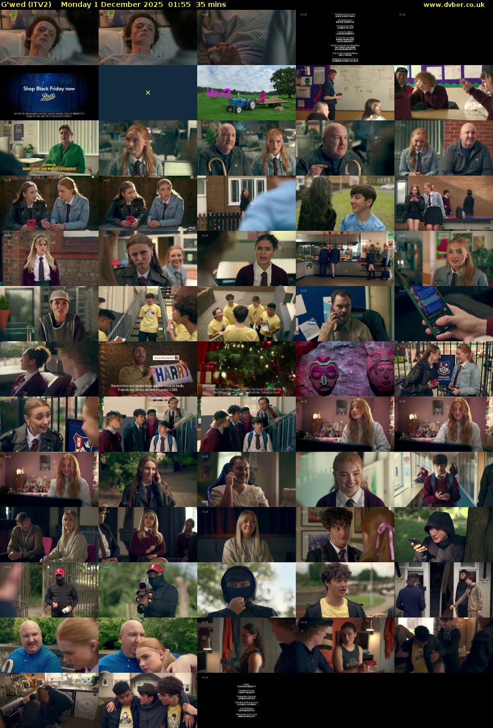 G'wed (ITV2) Monday 1 December 2025 01:55 - 02:30