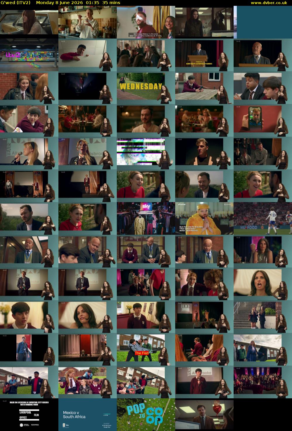 G'wed (ITV2) Monday 8 June 2026 01:35 - 02:10