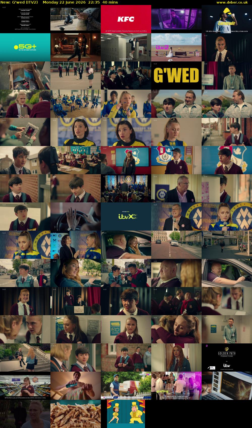 G'wed (ITV2) Monday 22 June 2026 22:35 - 23:15
