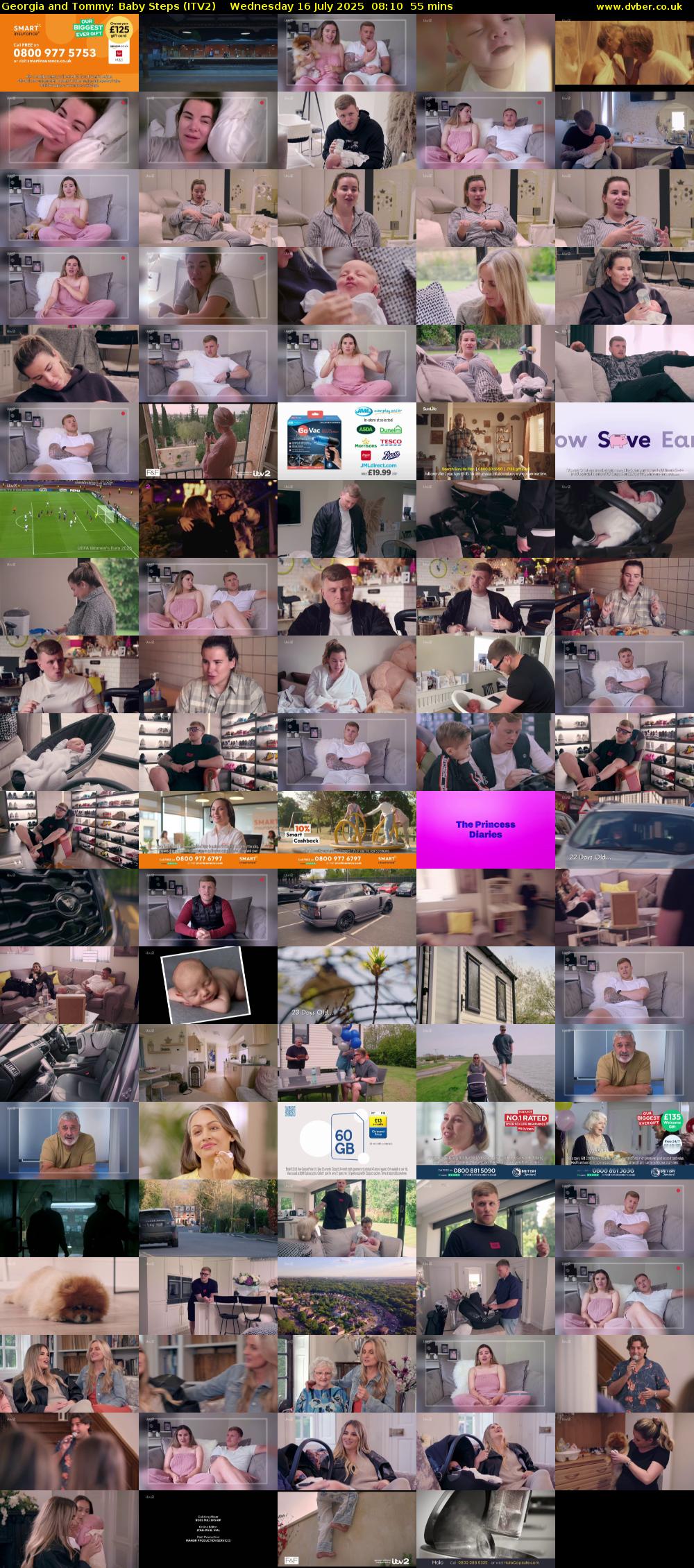 Georgia and Tommy: Baby Steps (ITV2) Wednesday 16 July 2025 08:10 - 09:05
