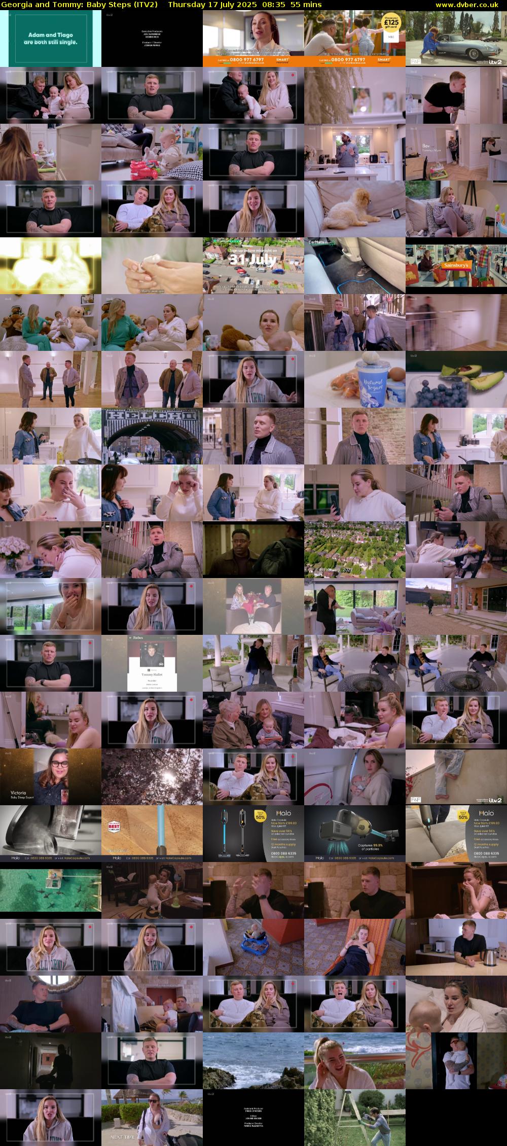 Georgia and Tommy: Baby Steps (ITV2) Thursday 17 July 2025 08:35 - 09:30
