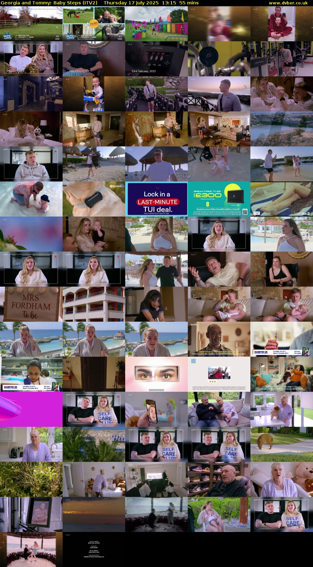 Georgia and Tommy: Baby Steps (ITV2) Thursday 17 July 2025 13:15 - 14:10