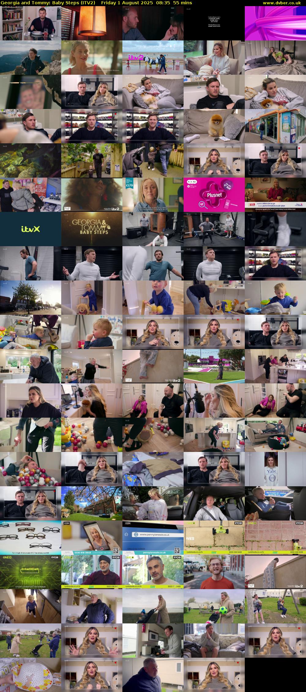 Georgia and Tommy: Baby Steps (ITV2) Friday 1 August 2025 08:35 - 09:30