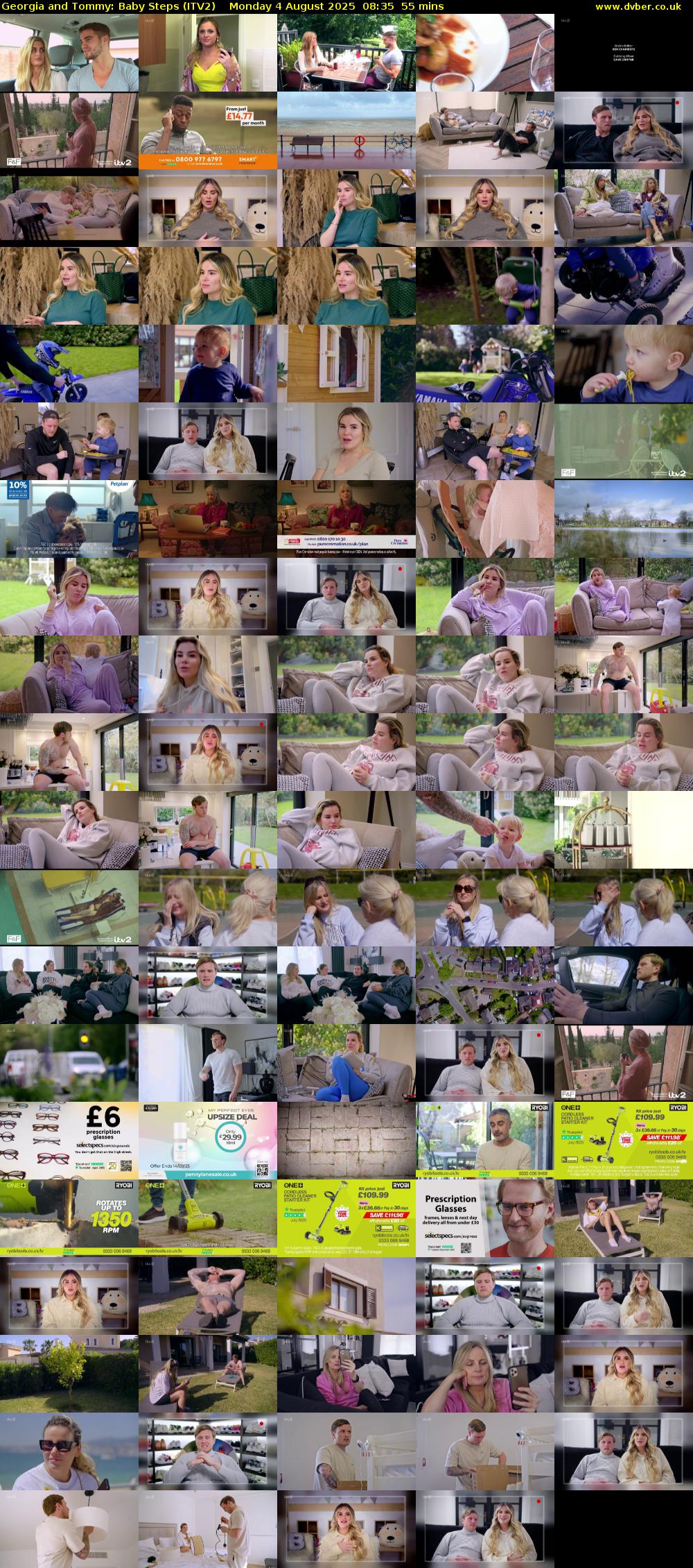Georgia and Tommy: Baby Steps (ITV2) Monday 4 August 2025 08:35 - 09:30
