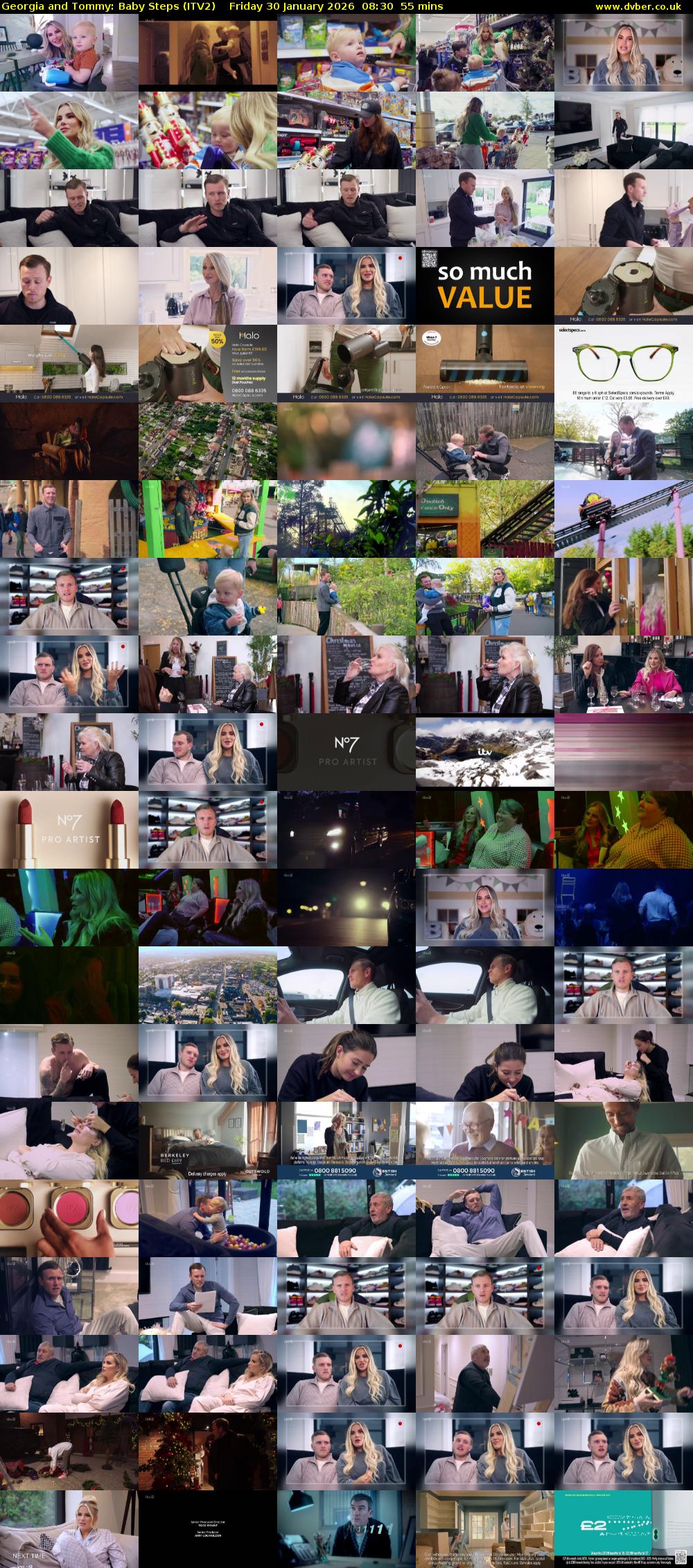 Georgia and Tommy: Baby Steps (ITV2) Friday 30 January 2026 08:30 - 09:25