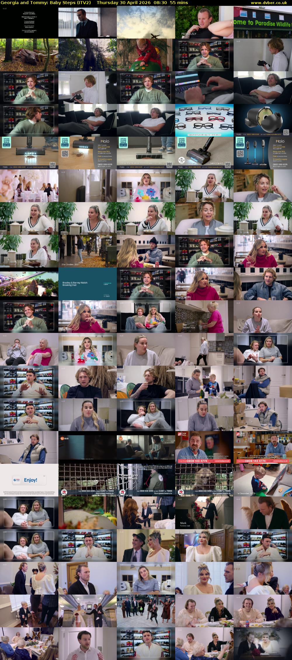 Georgia and Tommy: Baby Steps (ITV2) Thursday 30 April 2026 08:30 - 09:25