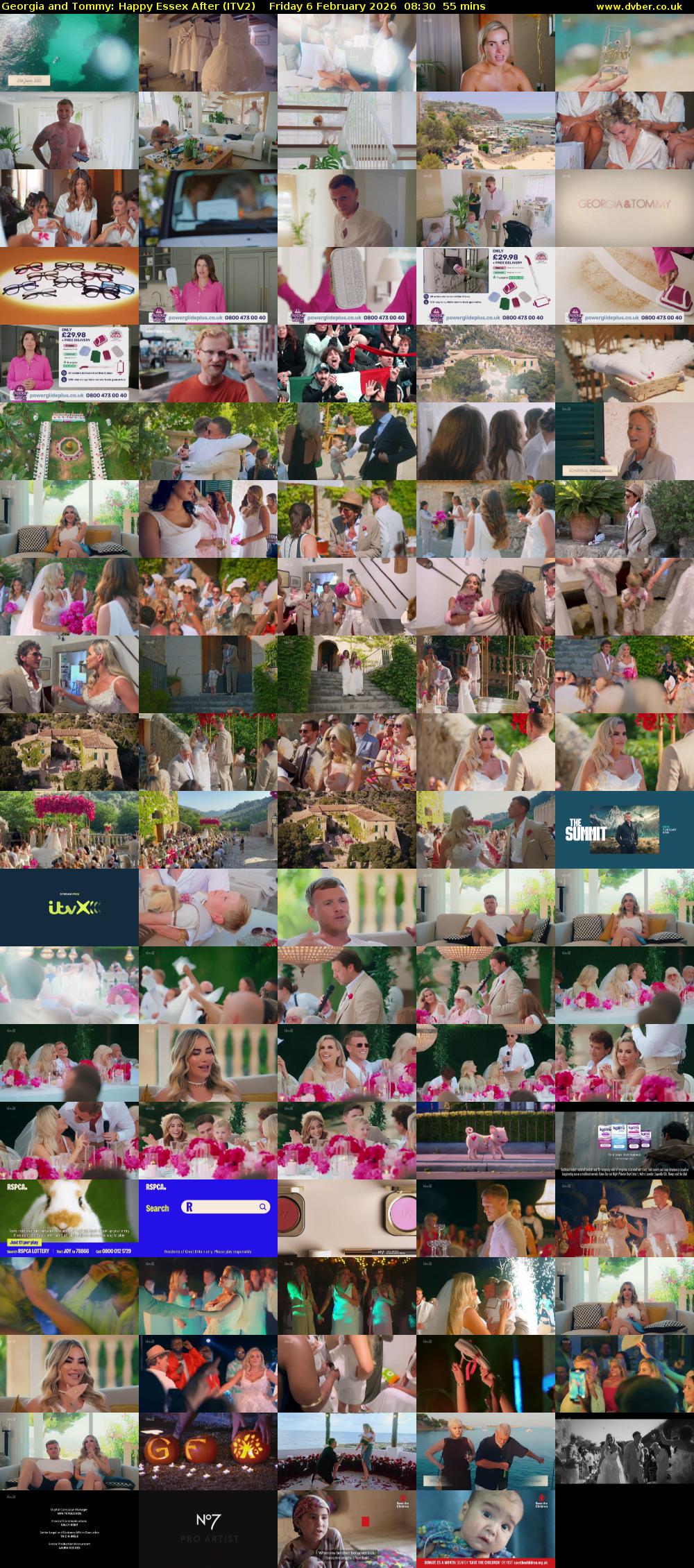 Georgia and Tommy: Happy Essex After (ITV2) Friday 6 February 2026 08:30 - 09:25