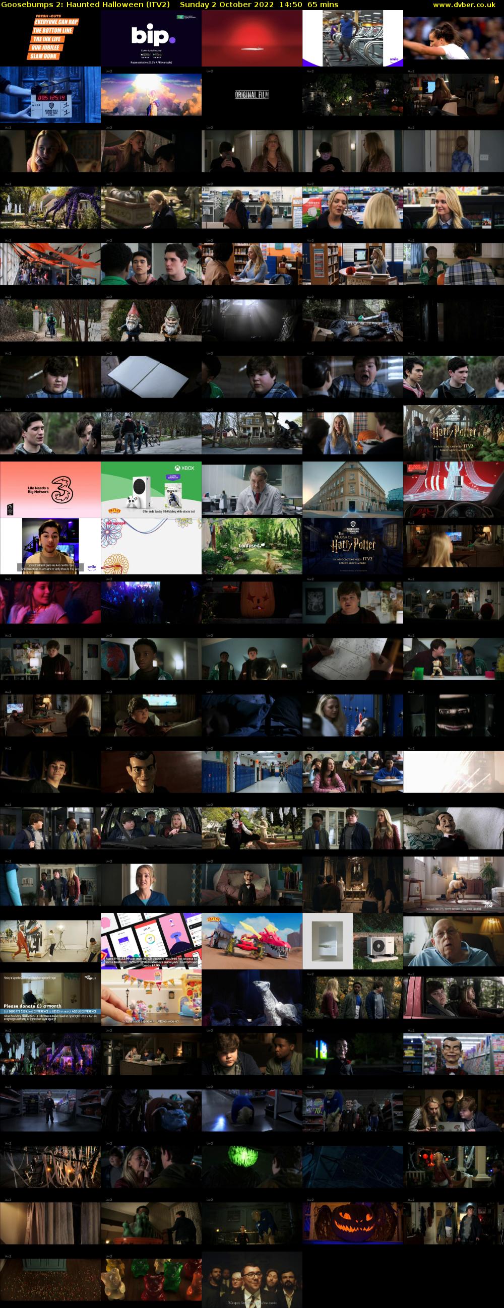 Goosebumps 2: Haunted Halloween (ITV2) Sunday 2 October 2022 14:50 - 15:55