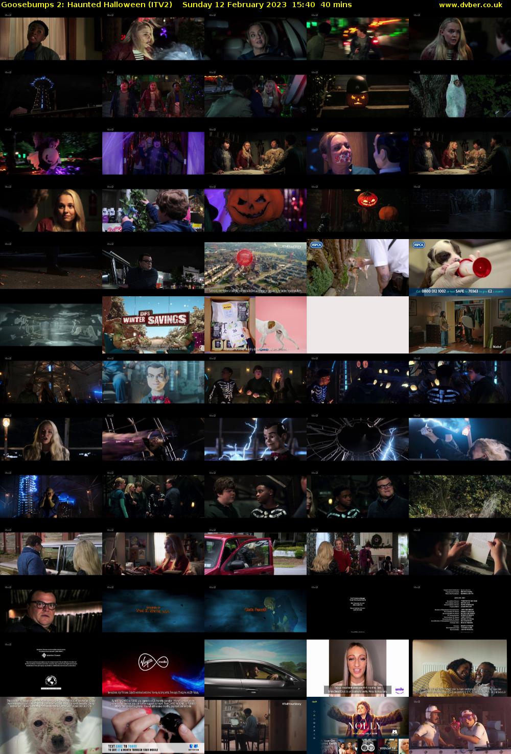 Goosebumps 2: Haunted Halloween (ITV2) Sunday 12 February 2023 15:40 - 16:20