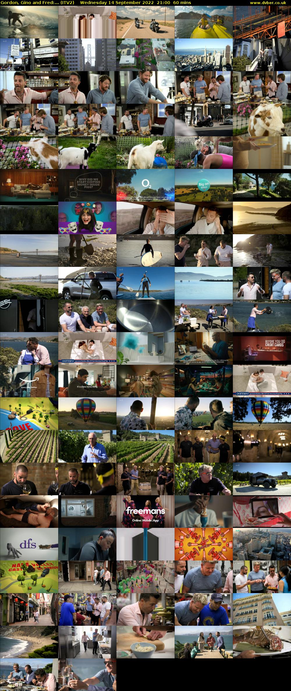 Gordon, Gino and Fred:... (ITV2) Wednesday 14 September 2022 21:00 - 22:00