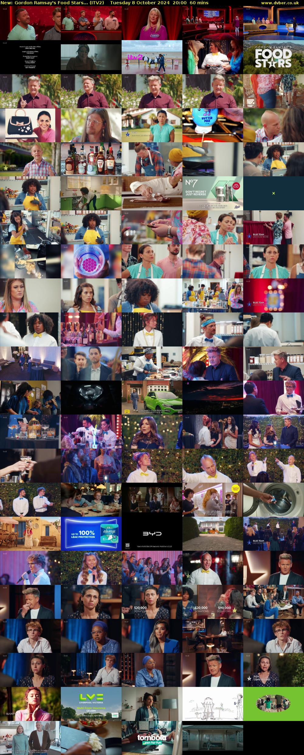 Gordon Ramsay's Food Stars... (ITV2) Tuesday 8 October 2024 20:00 - 21:00