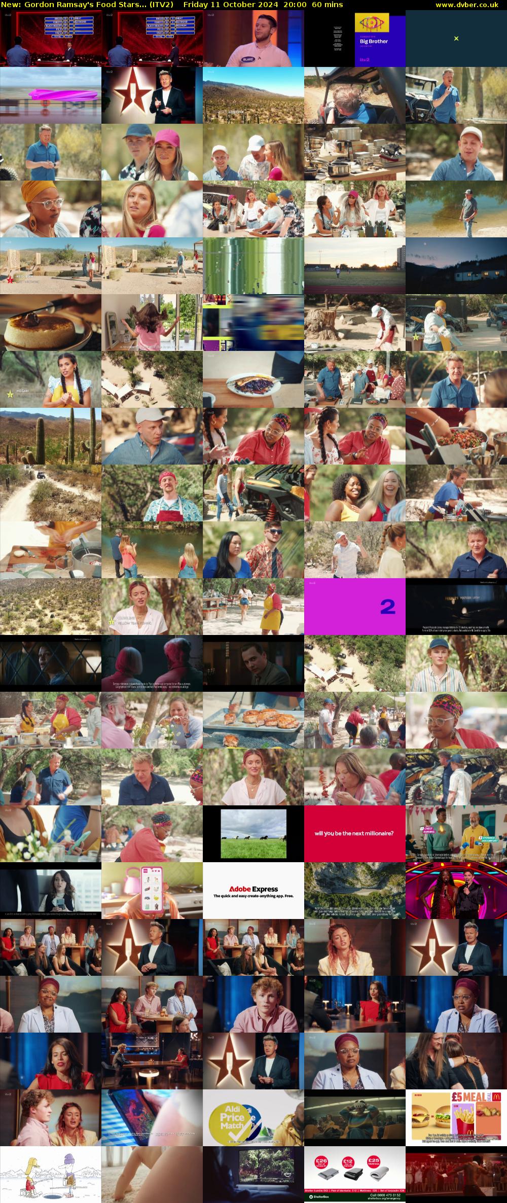Gordon Ramsay's Food Stars... (ITV2) Friday 11 October 2024 20:00 - 21:00
