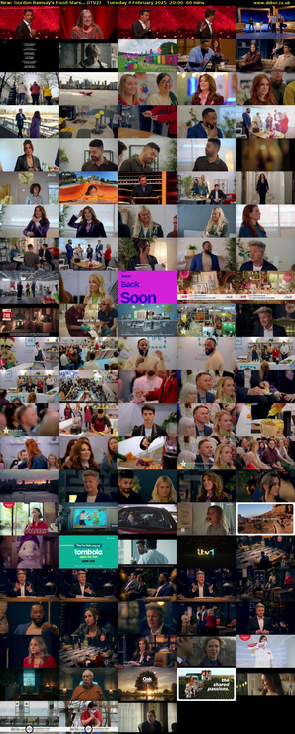 Gordon Ramsay's Food Stars... (ITV2) Tuesday 4 February 2025 20:00 - 21:00