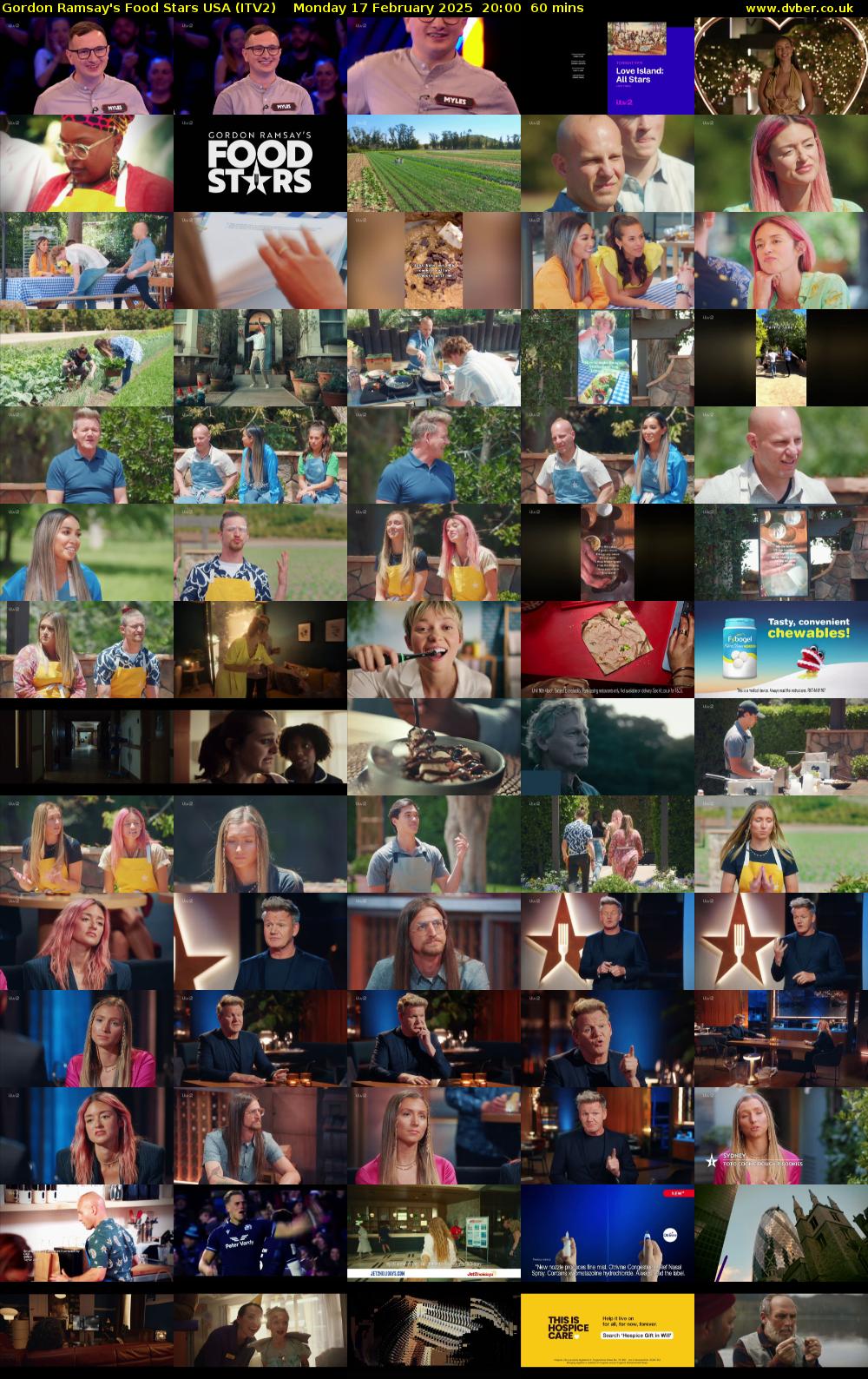 Gordon Ramsay's Food Stars USA (ITV2) Monday 17 February 2025 20:00 - 21:00