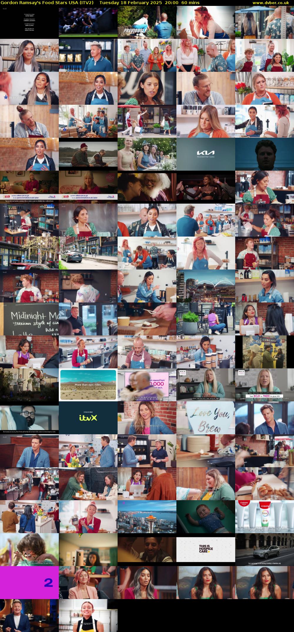 Gordon Ramsay's Food Stars USA (ITV2) Tuesday 18 February 2025 20:00 - 21:00