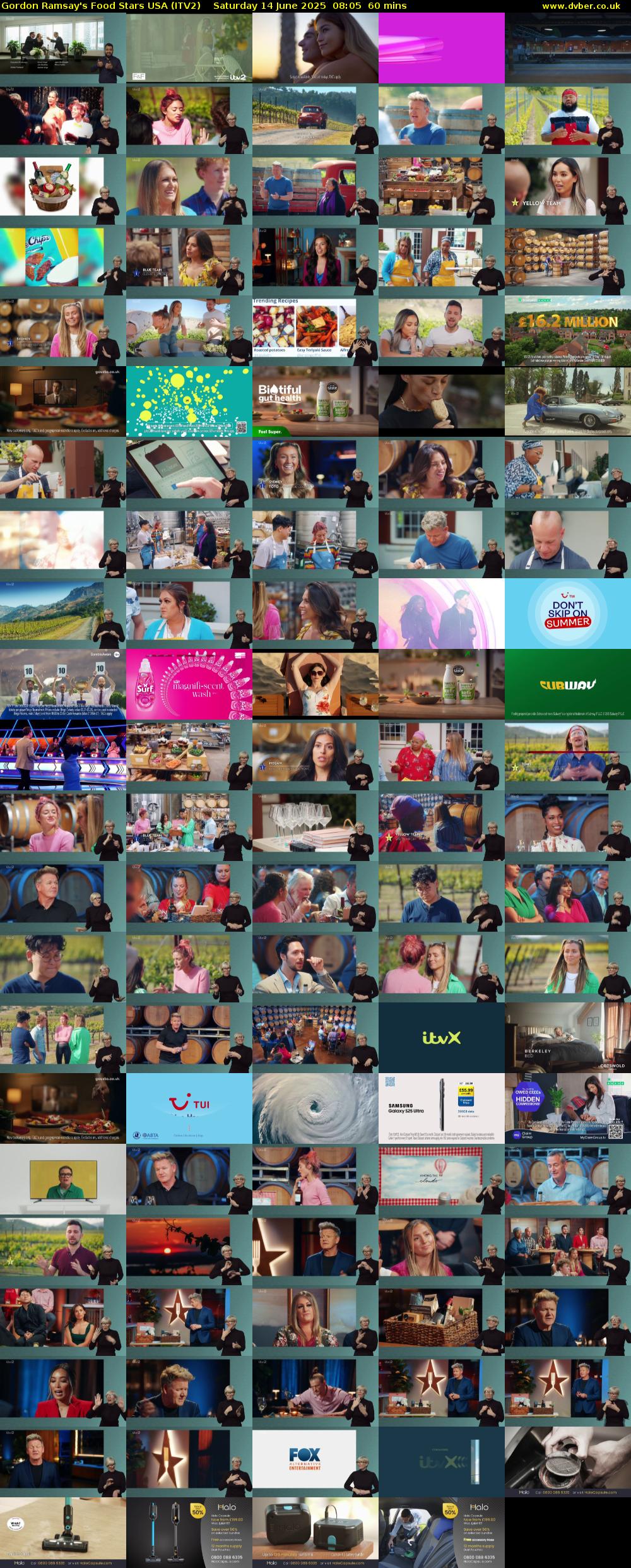 Gordon Ramsay's Food Stars USA (ITV2) Saturday 14 June 2025 08:05 - 09:05