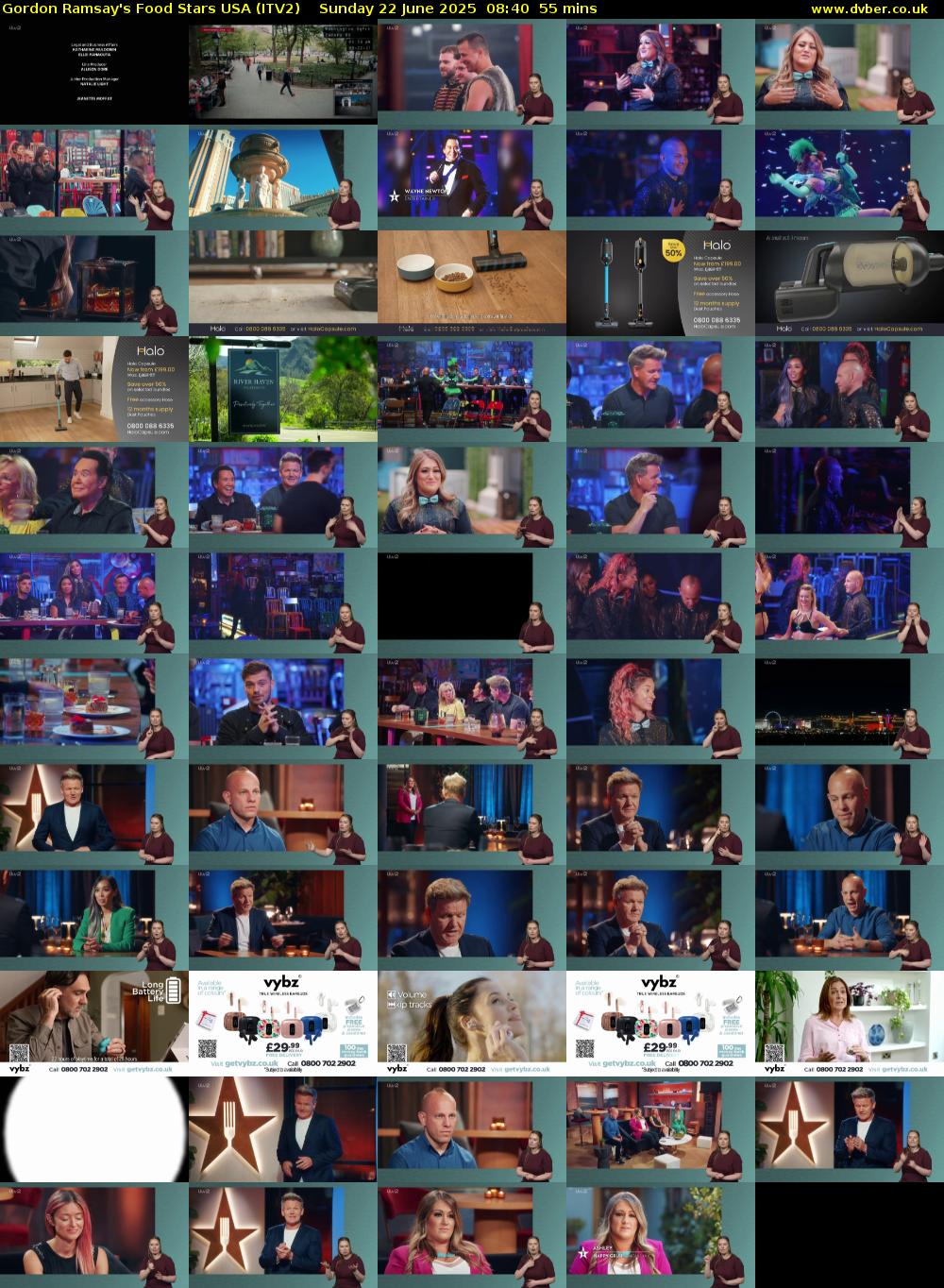 Gordon Ramsay's Food Stars USA (ITV2) Sunday 22 June 2025 08:40 - 09:35