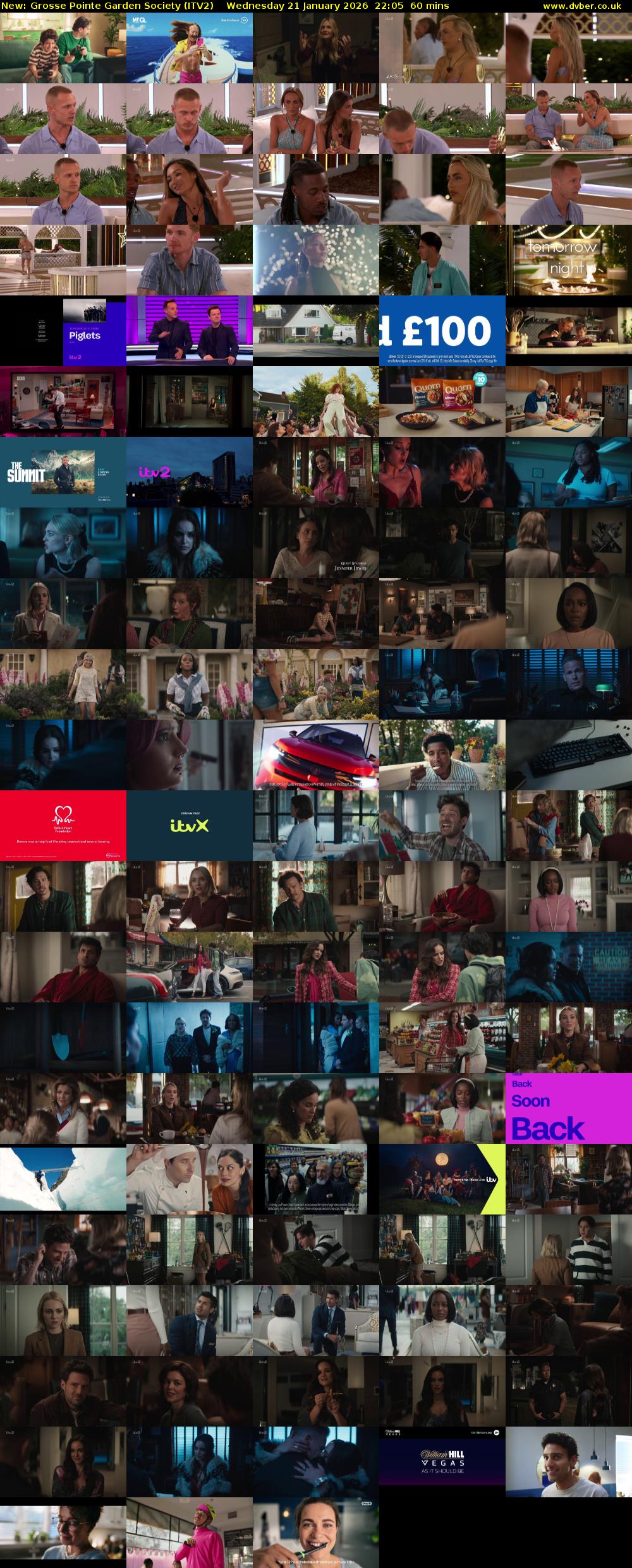 Grosse Pointe Garden Society (ITV2) Wednesday 21 January 2026 22:05 - 23:05