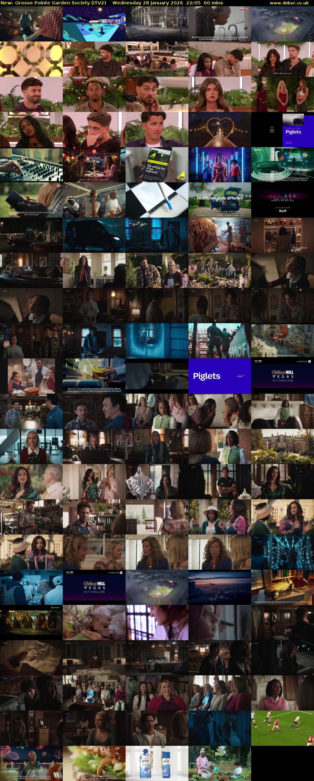 Grosse Pointe Garden Society (ITV2) Wednesday 28 January 2026 22:05 - 23:05