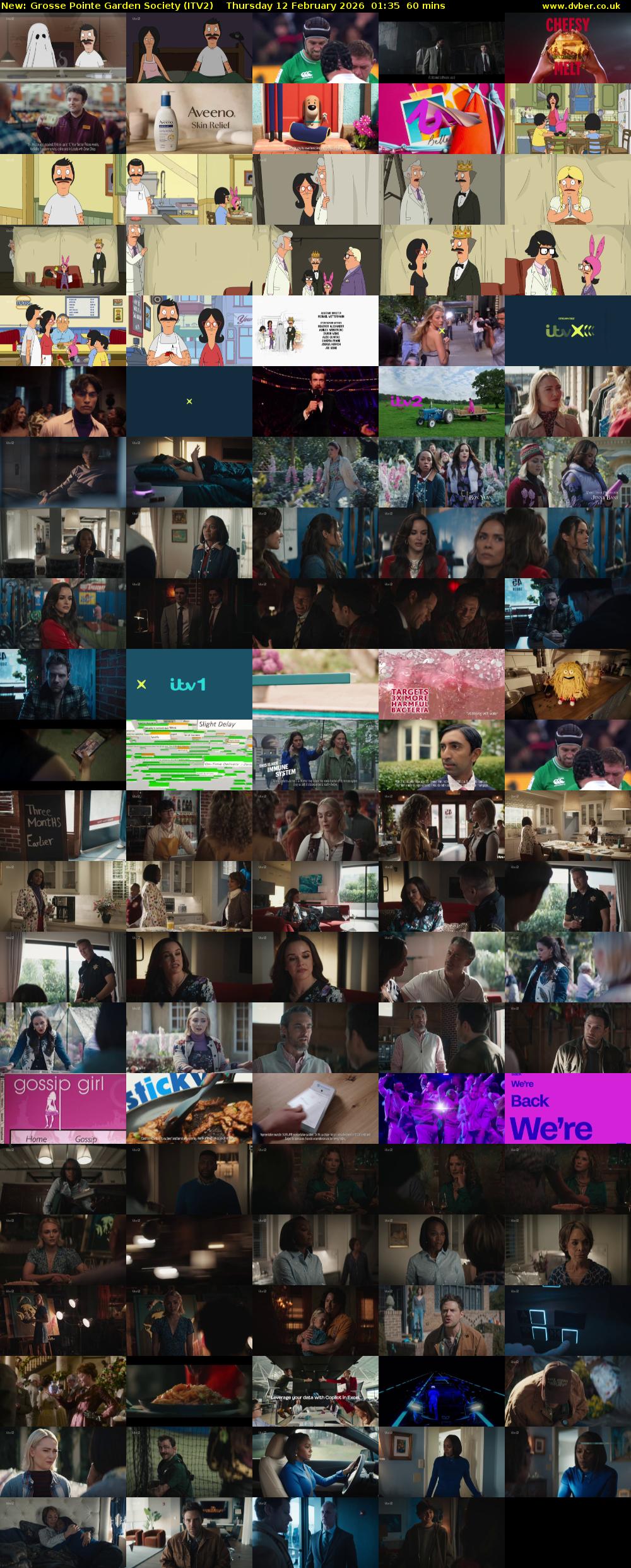 Grosse Pointe Garden Society (ITV2) Thursday 12 February 2026 01:35 - 02:35