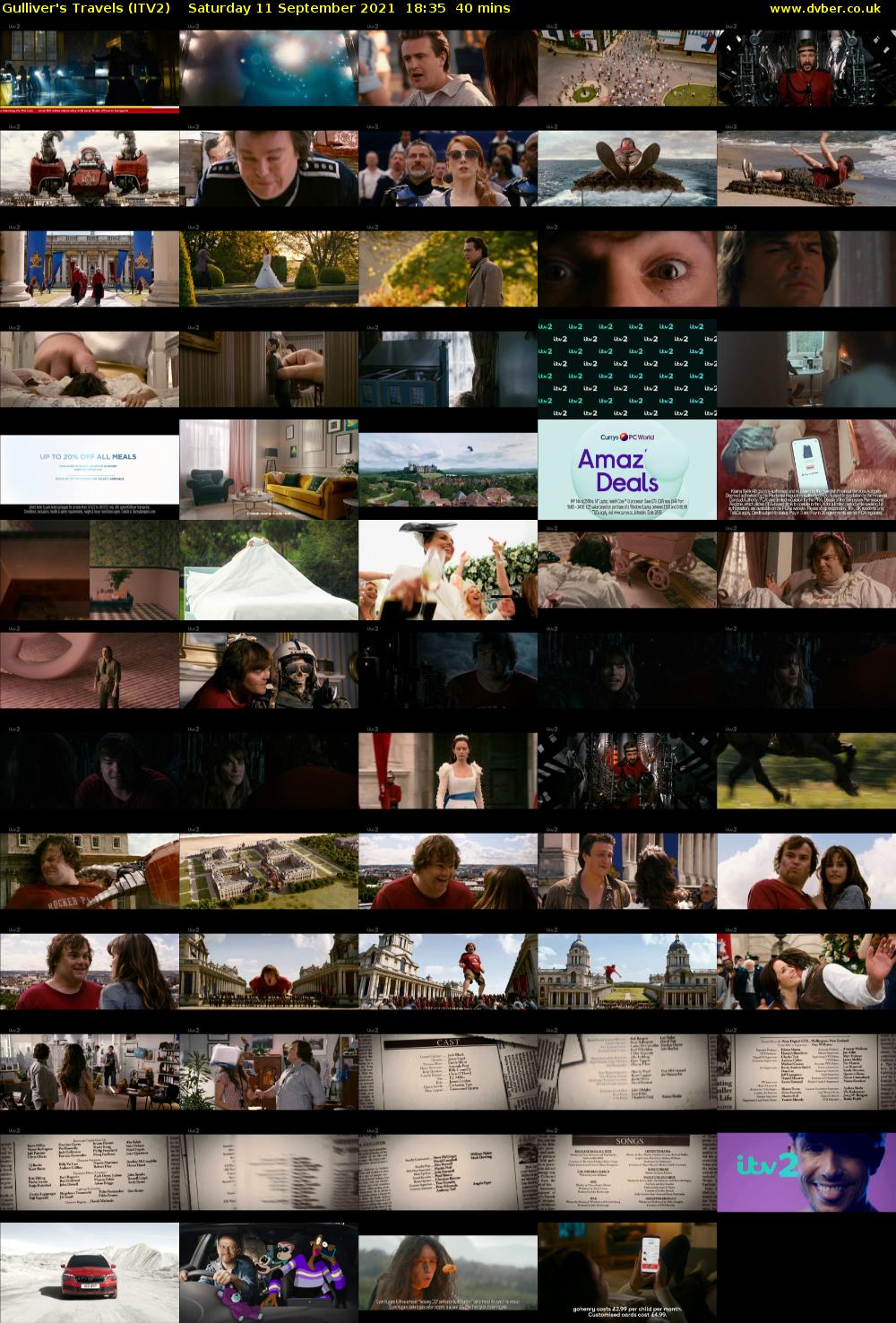 Gulliver's Travels (ITV2) Saturday 11 September 2021 18:35 - 19:15