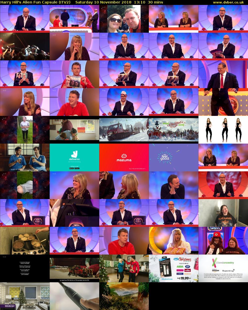 Harry Hill's Alien Fun Capsule (ITV2) Saturday 10 November 2018 13:10 - 13:40