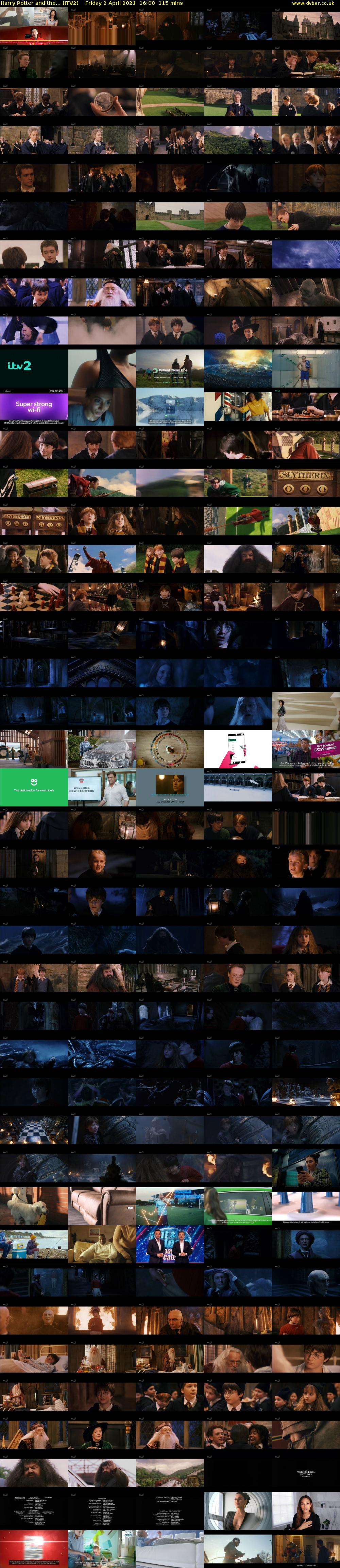 Harry Potter and the... (ITV2) Friday 2 April 2021 16:00 - 17:55