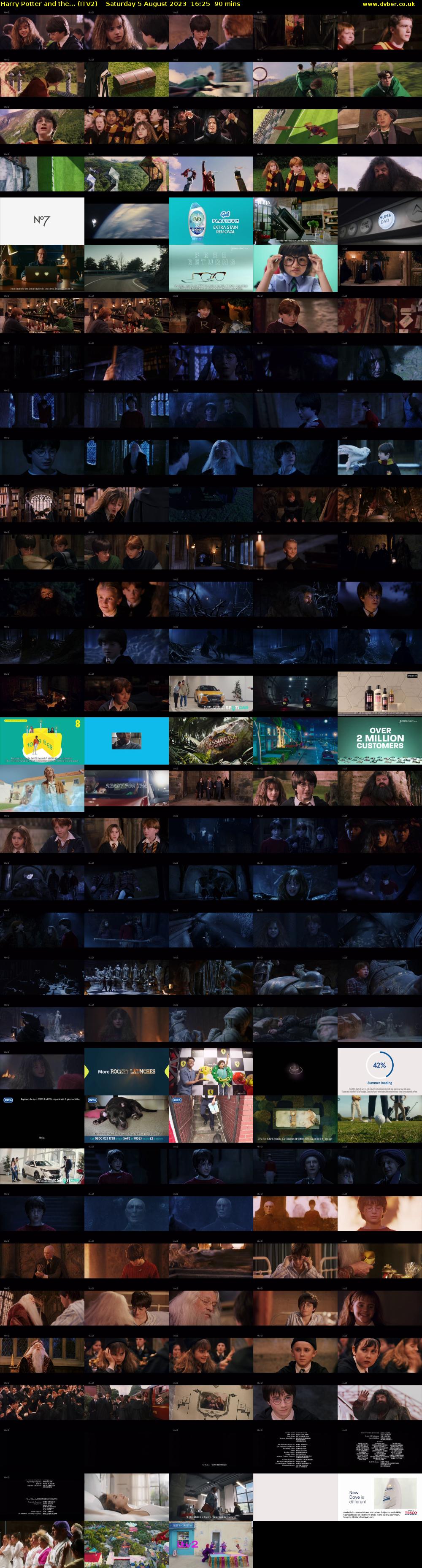 Harry Potter and the... (ITV2) Saturday 5 August 2023 16:25 - 17:55