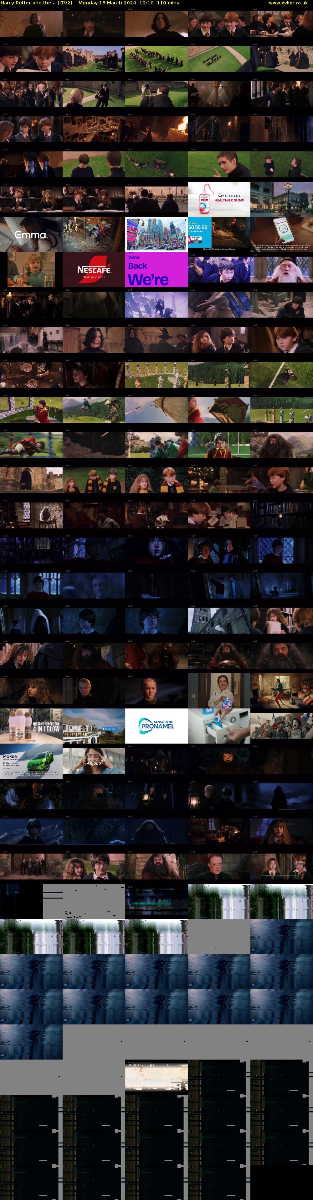 Harry Potter and the... (ITV2) Monday 18 March 2024 19:10 - 21:00