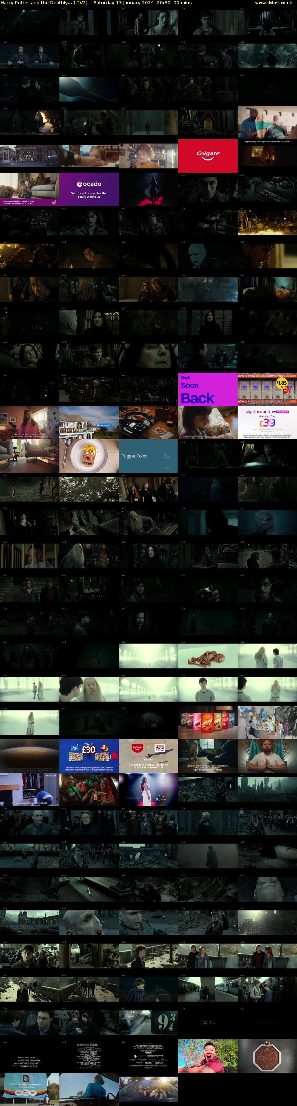 Harry Potter and the Deathly... (ITV2) Saturday 13 January 2024 20:30 - 22:00