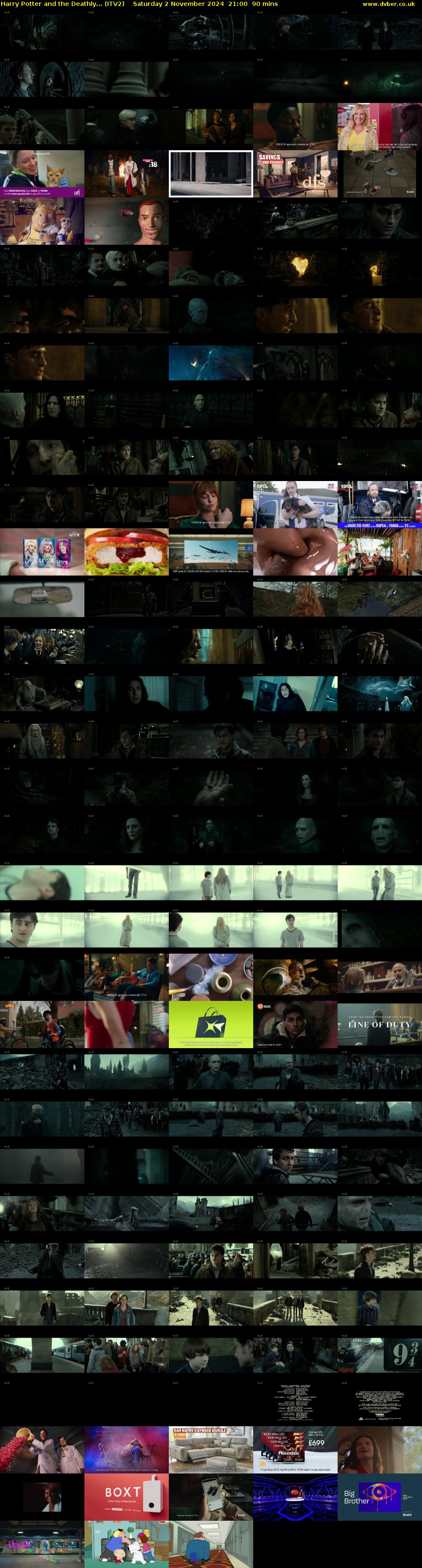 Harry Potter and the Deathly... (ITV2) Saturday 2 November 2024 21:00 - 22:30