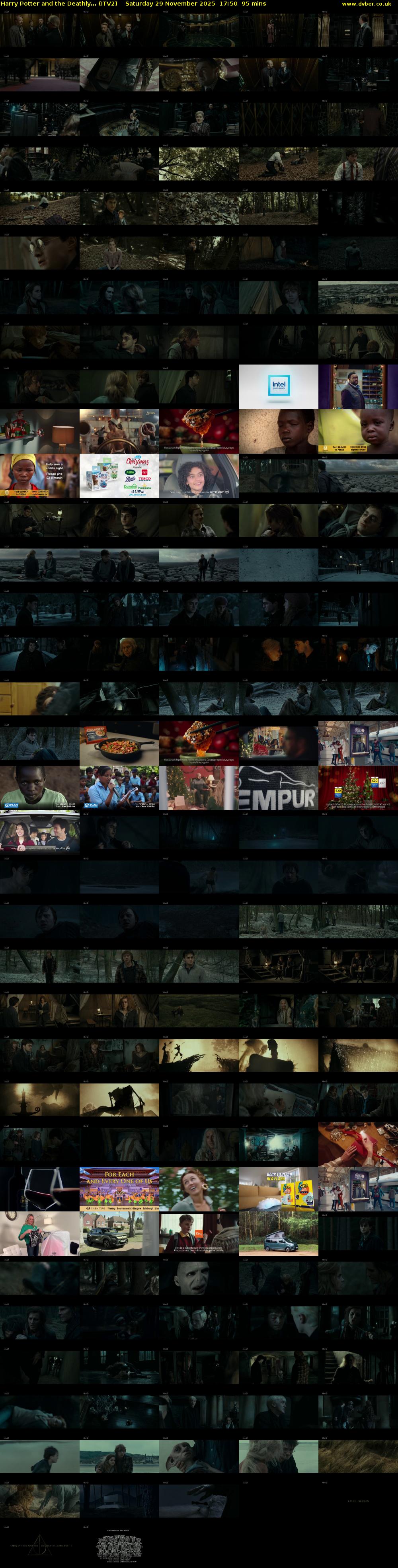 Harry Potter and the Deathly... (ITV2) Saturday 29 November 2025 17:50 - 19:25