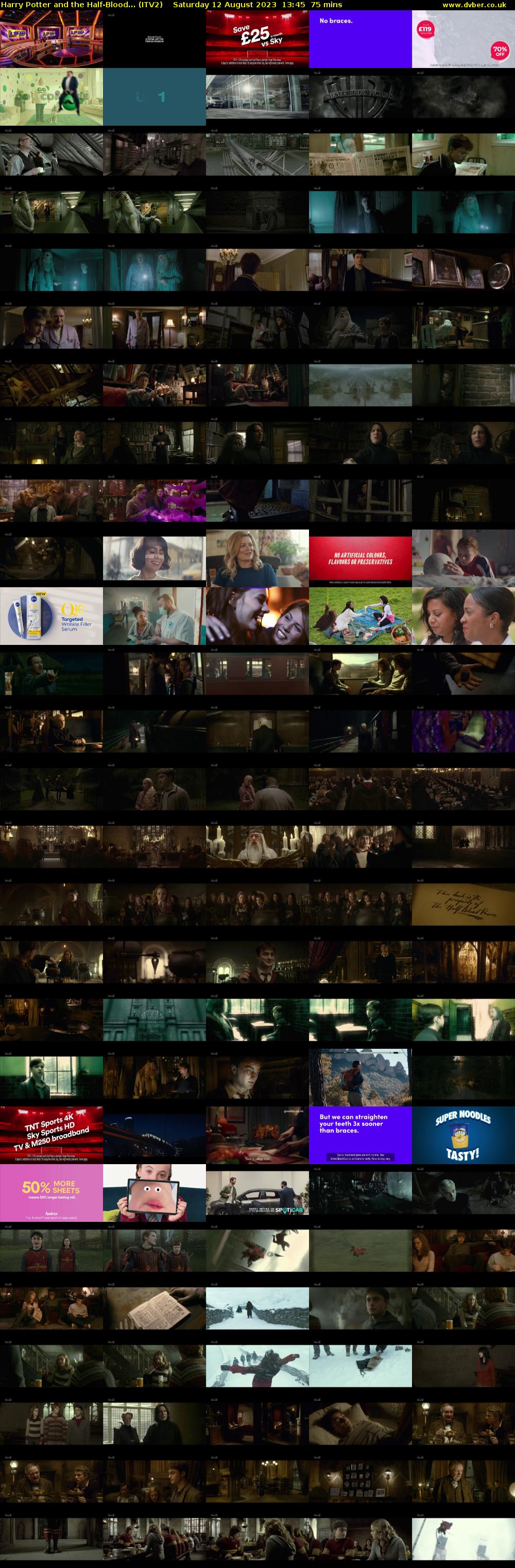 Harry Potter and the Half-Blood... (ITV2) Saturday 12 August 2023 13:45 - 15:00