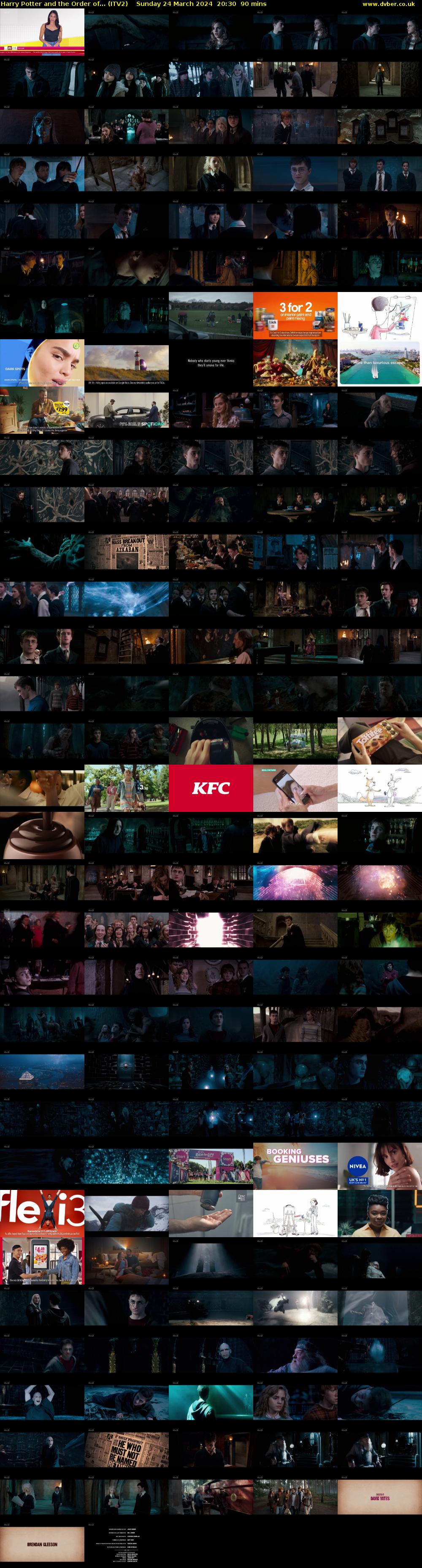 Harry Potter and the Order of... (ITV2) Sunday 24 March 2024 20:30 - 22:00