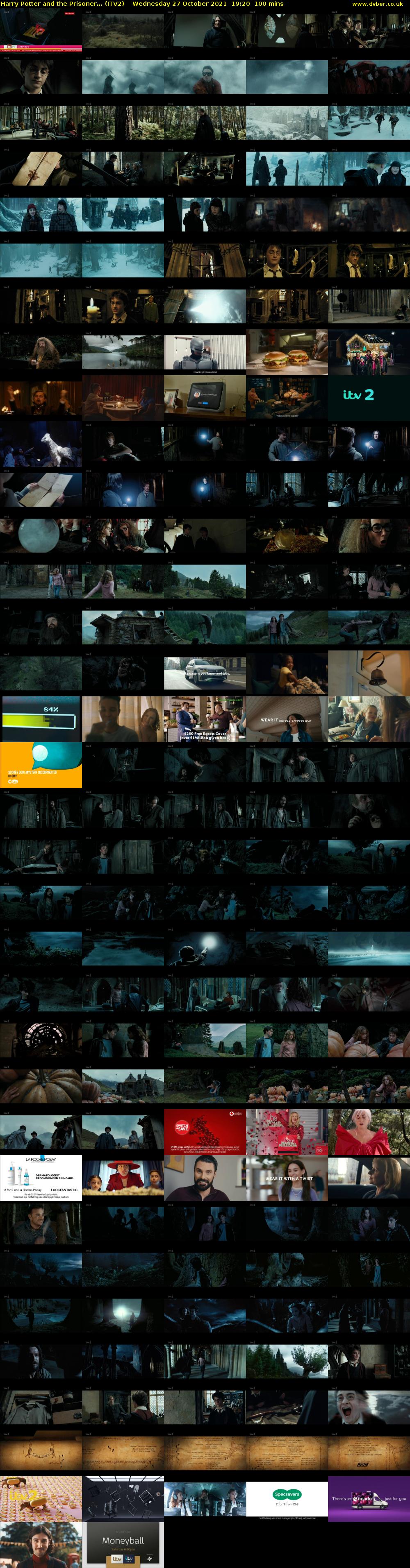 Harry Potter and the Prisoner... (ITV2) Wednesday 27 October 2021 19:20 - 21:00