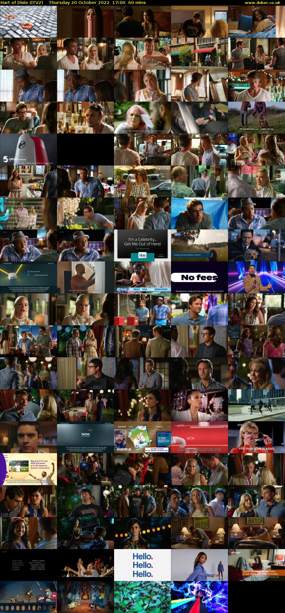 Hart of Dixie (ITV2) Thursday 20 October 2022 17:00 - 18:00