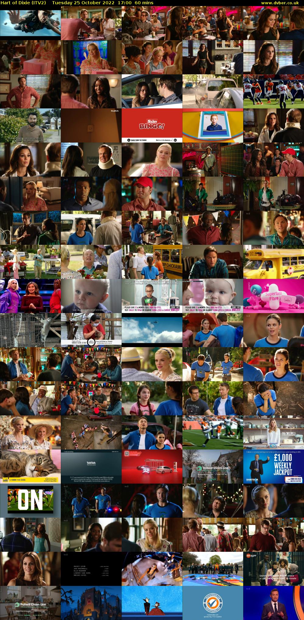 Hart of Dixie (ITV2) Tuesday 25 October 2022 17:00 - 18:00